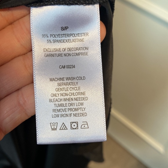 H by Halston Black Slip Dress Size Sml - Picture 5 of 5